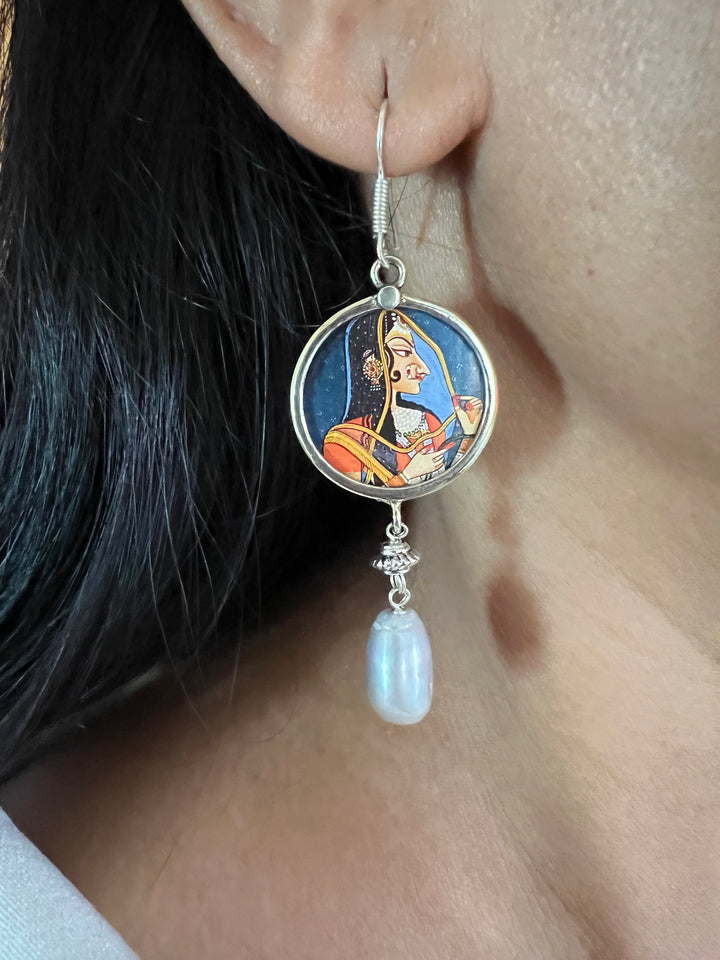 Baroque Pearl Drop Earrings