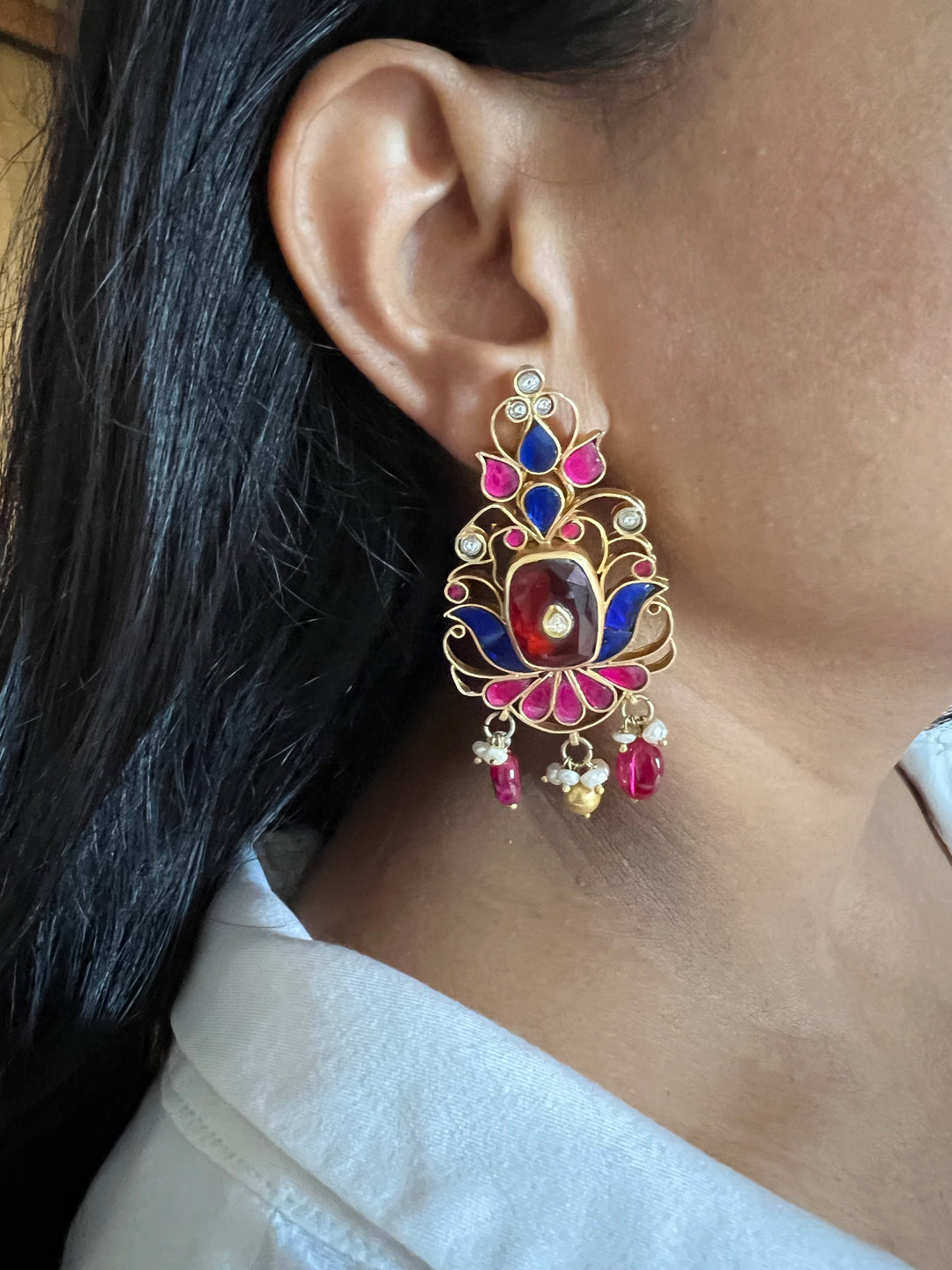 Designer  Pure Silver Earrings