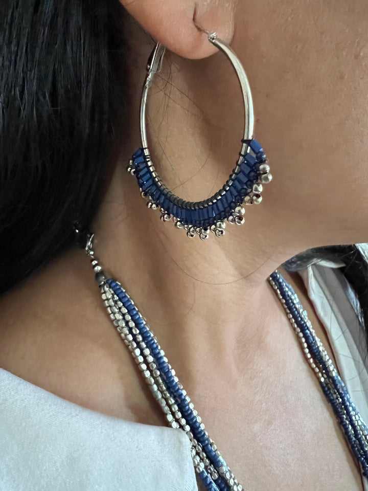 Beaded Necklace Set/ Boho Necklace Set/ Bohemian Necklace Set