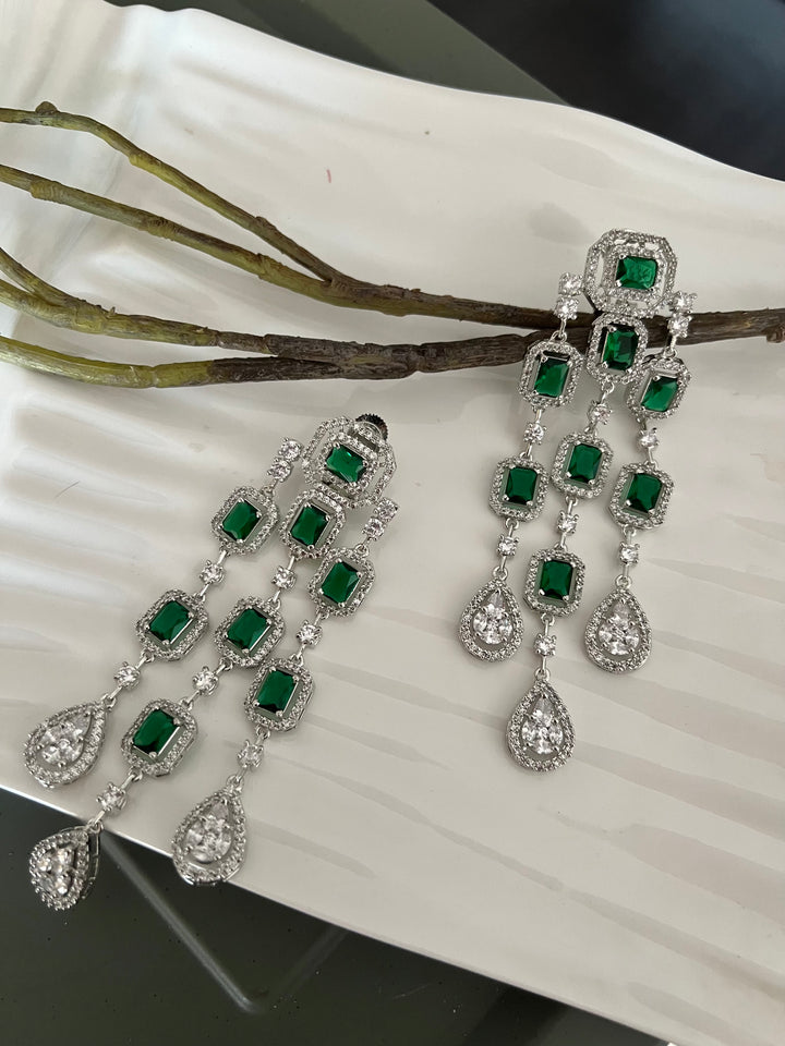 Elegant Faux Diamonds Earrings - Premium Quality, Exquisite Craftsmanship