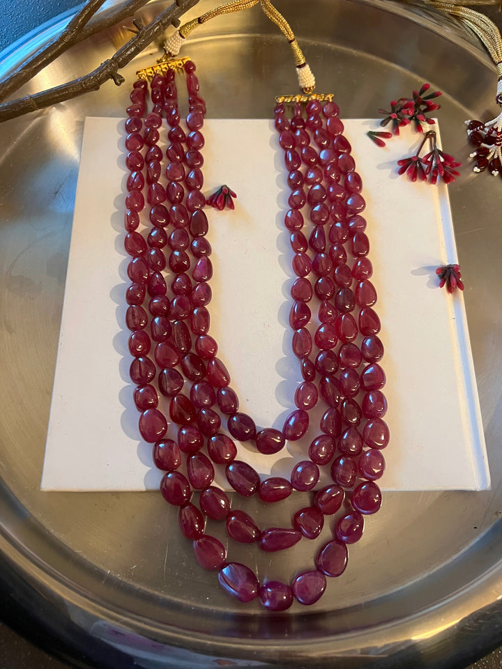 Red Ruby Necklace