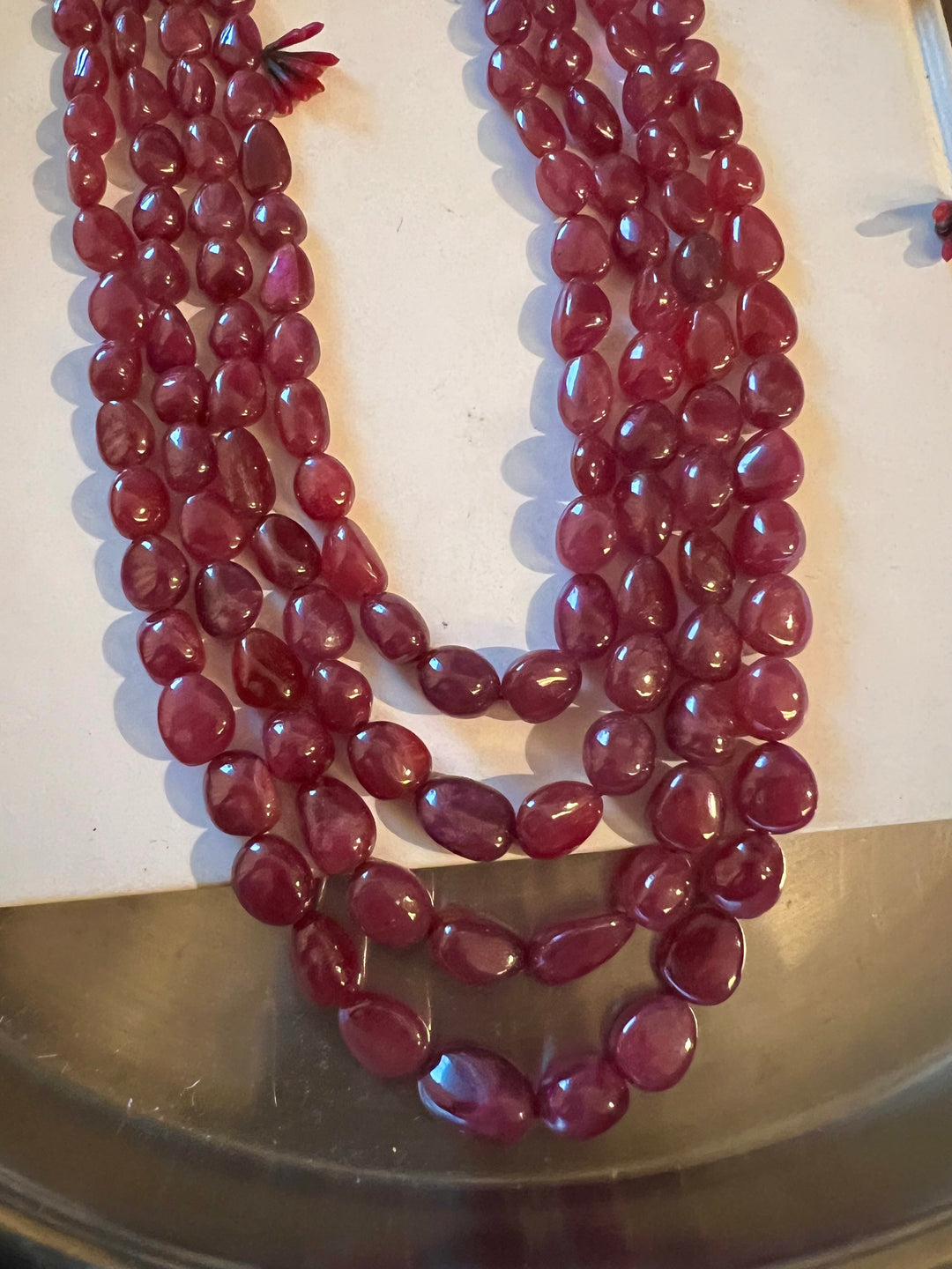 Red Ruby Necklace