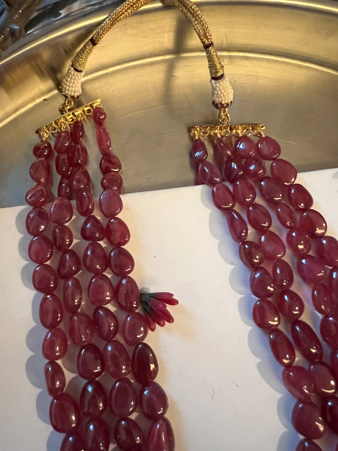 Red Ruby Necklace