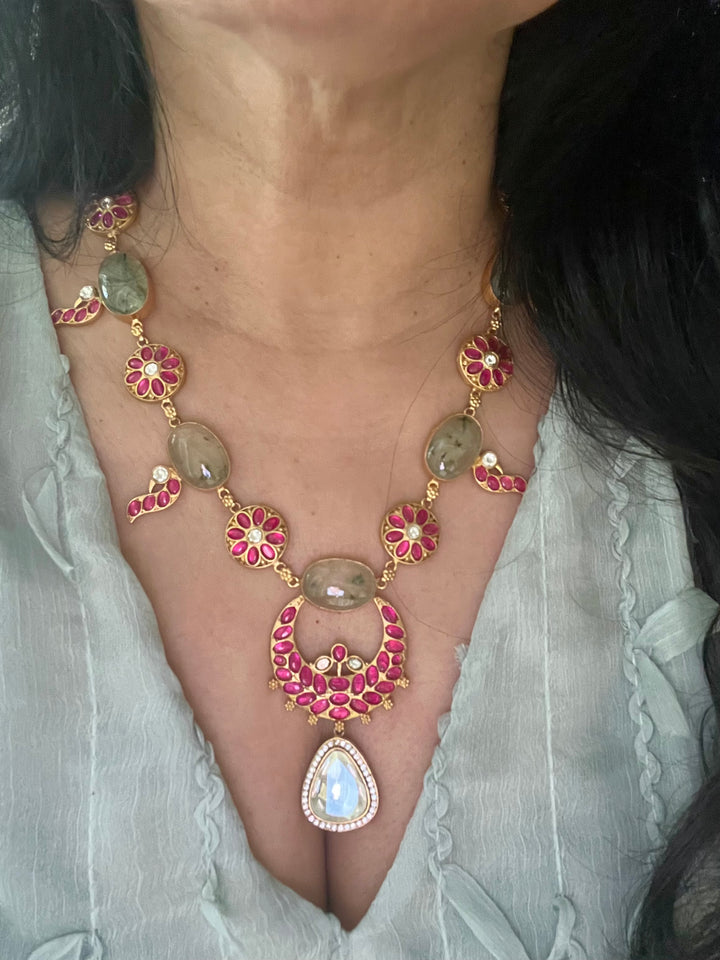 Elegant Kempu Necklace Set - Unmatched Quality and Style