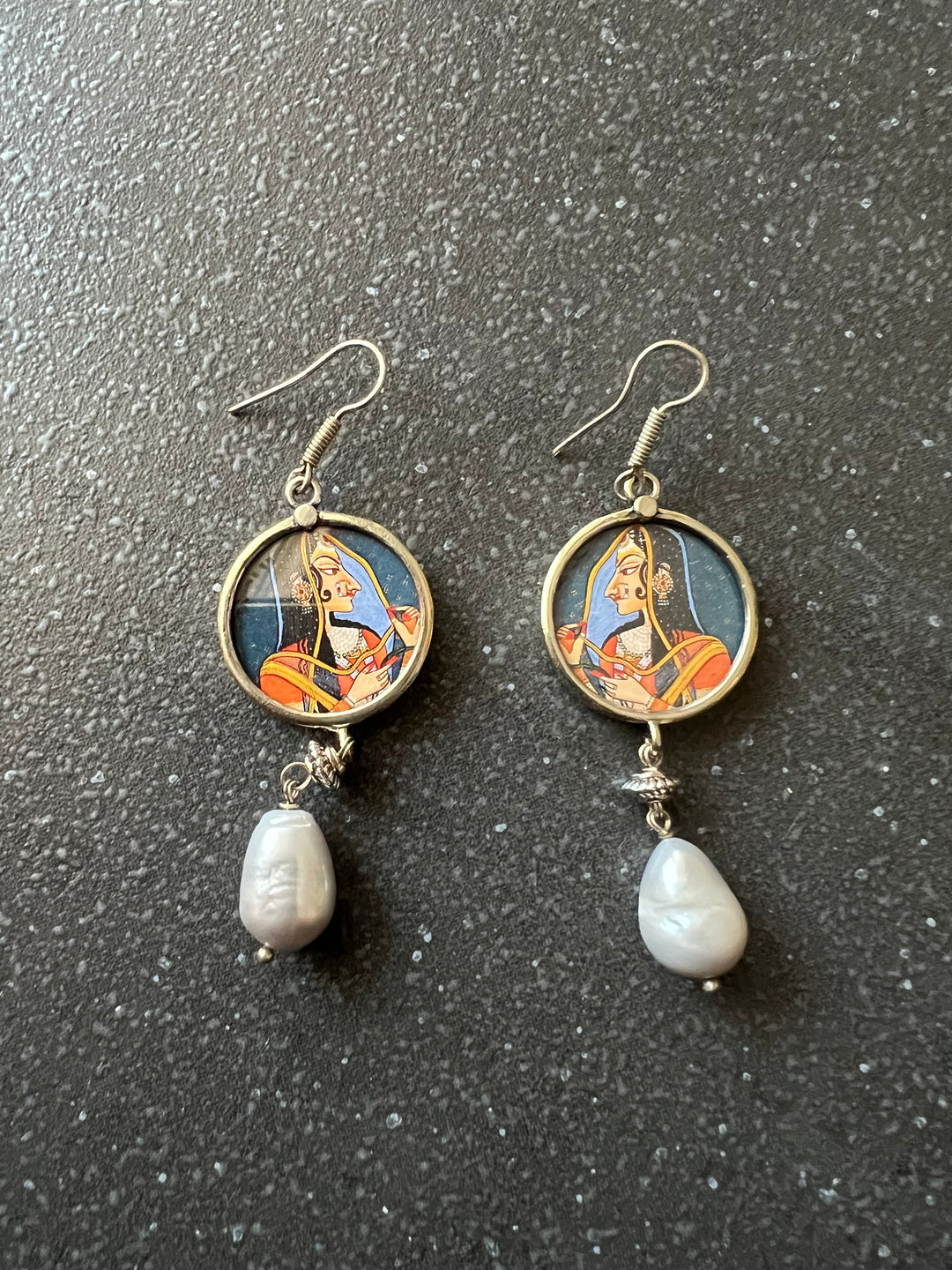 Baroque Pearl Drop Earrings