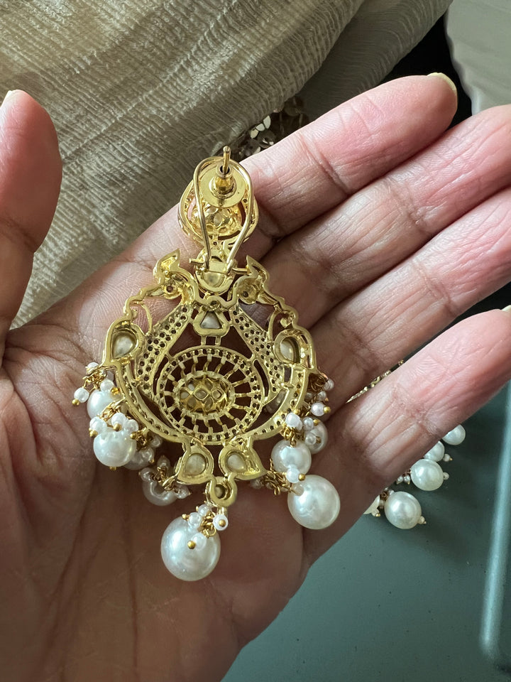 Victorian Twin Peacock Earrings - Premium Quality, Exquisite Craftsmanship