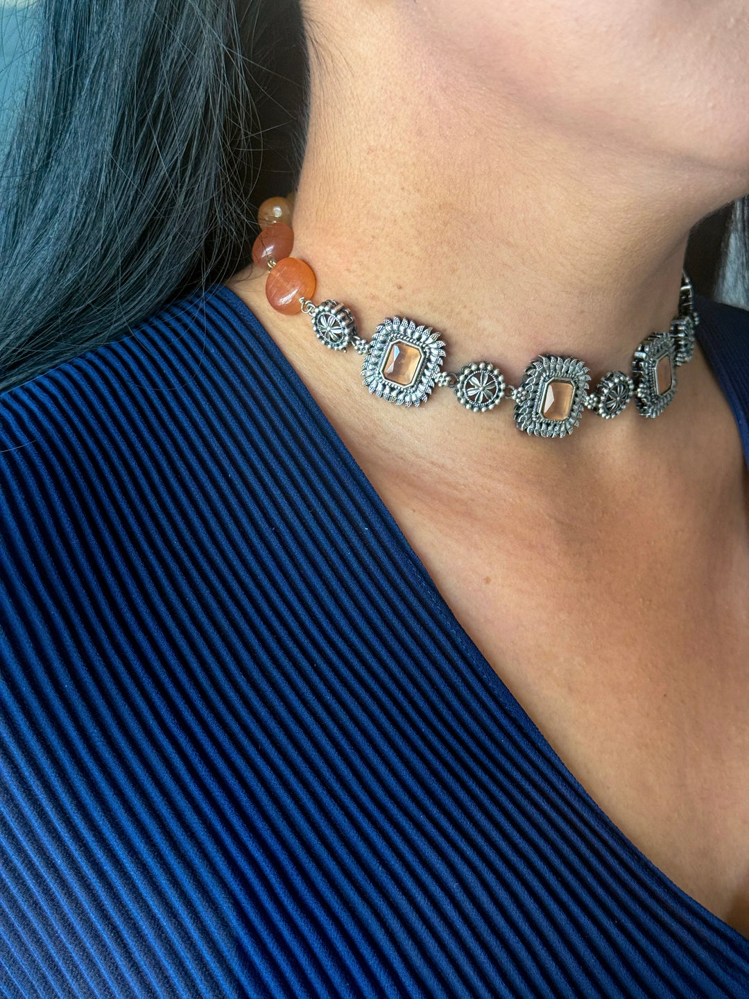 Antique Brass Choker – Flexible & Elegant