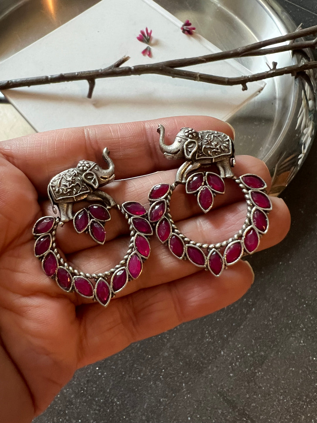 Elegant Elephant Earrings