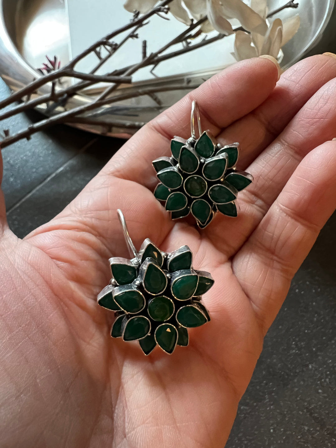 Statement Flora Earrings