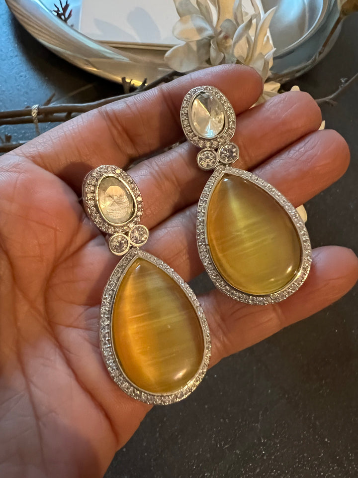 Victorian Kundan Necklace with Earrings