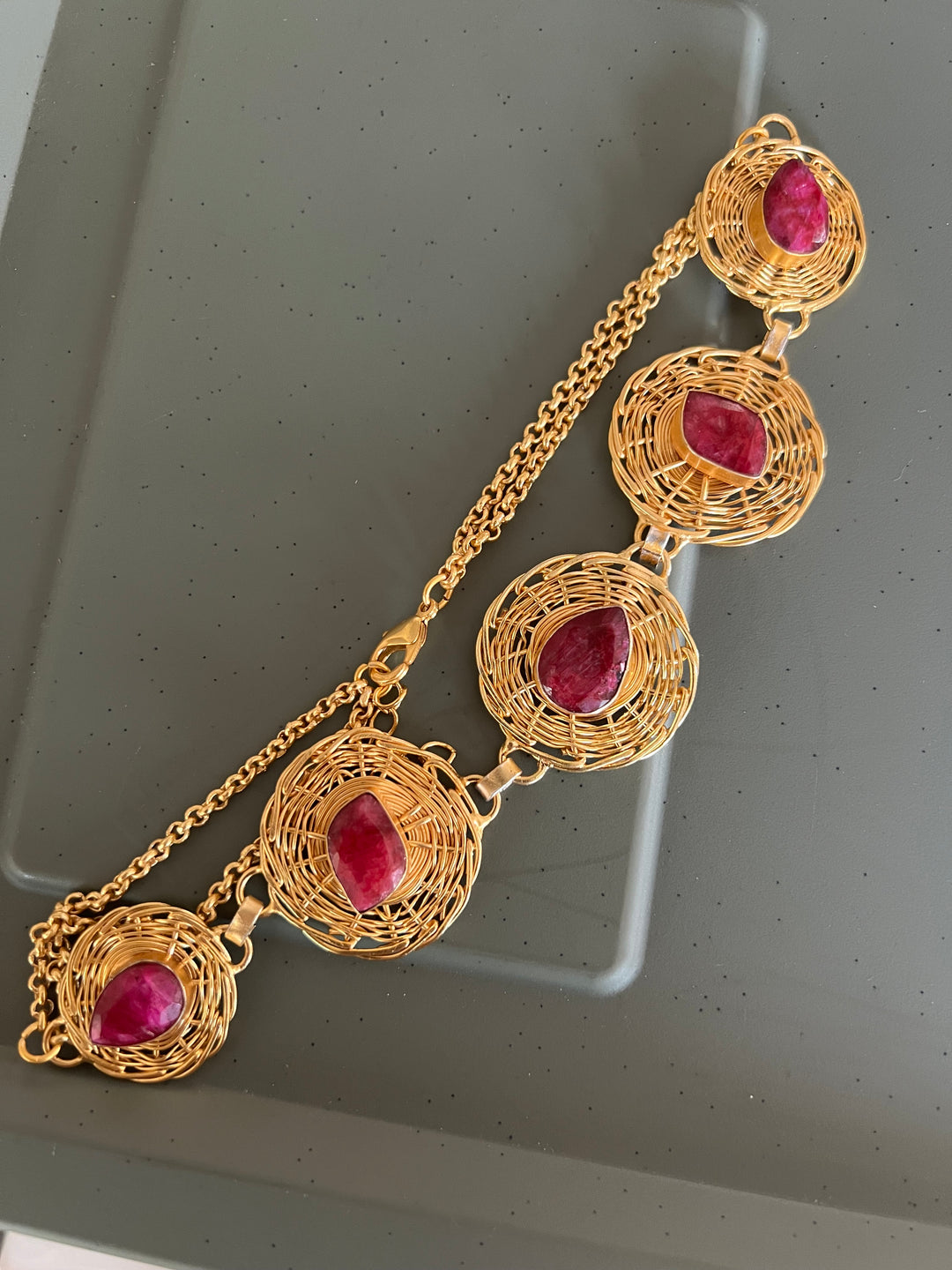 Statement Sapphire Necklace