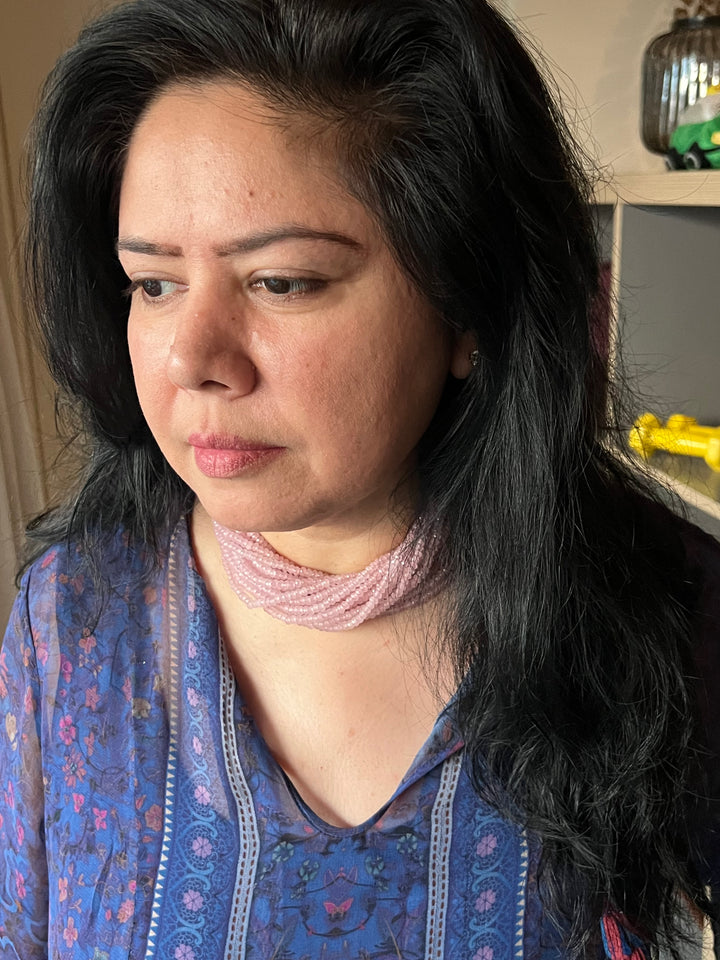 Unique Elegance: One-of-a-Kind Beads Choker Necklace (Premium Quality)