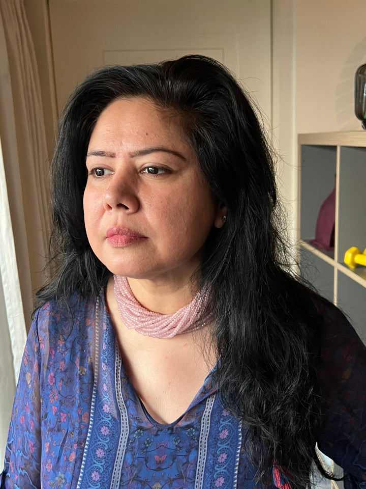 Unique Elegance: One-of-a-Kind Beads Choker Necklace (Premium Quality)