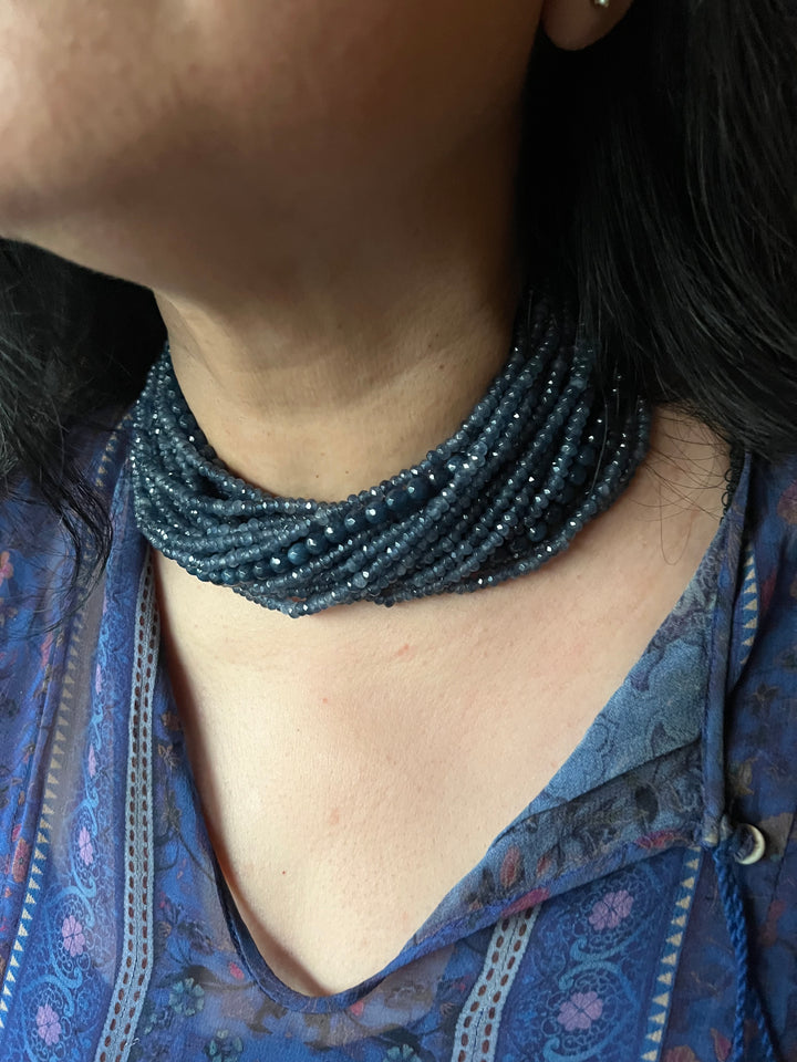 Unique Elegance: One-of-a-Kind Beads Choker Necklace (Premium Quality)