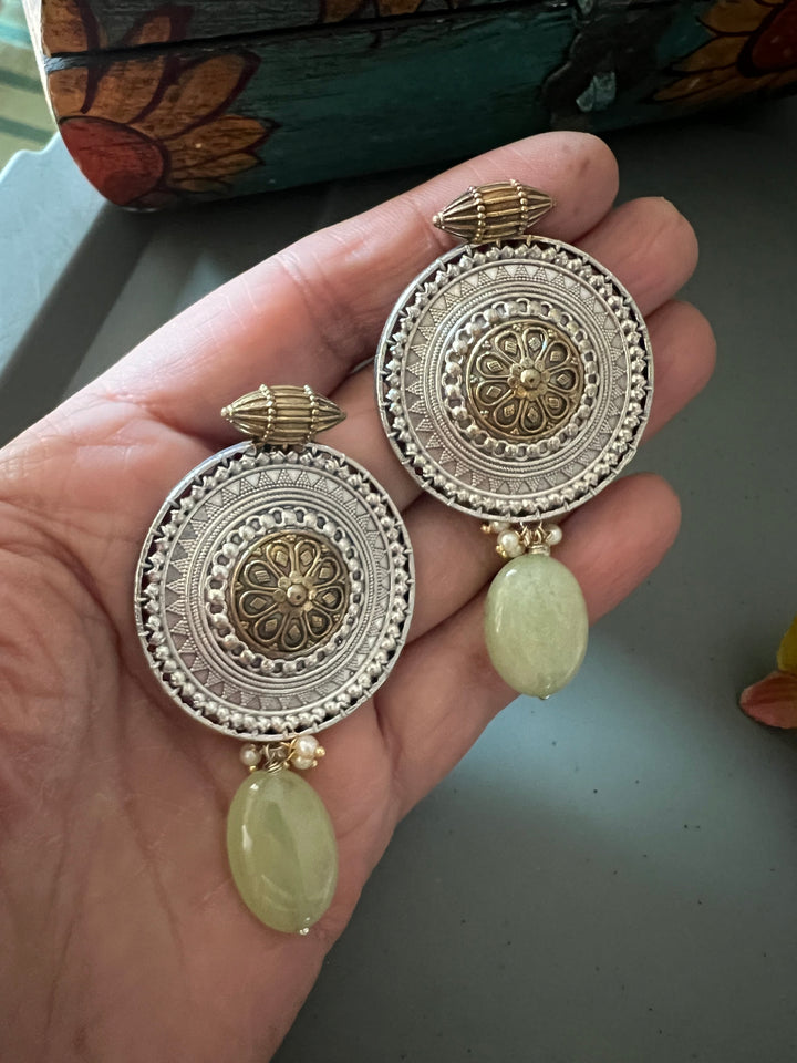 Vintage Jade Drop Earrings - Premium Quality, Exquisite Craftsmanship