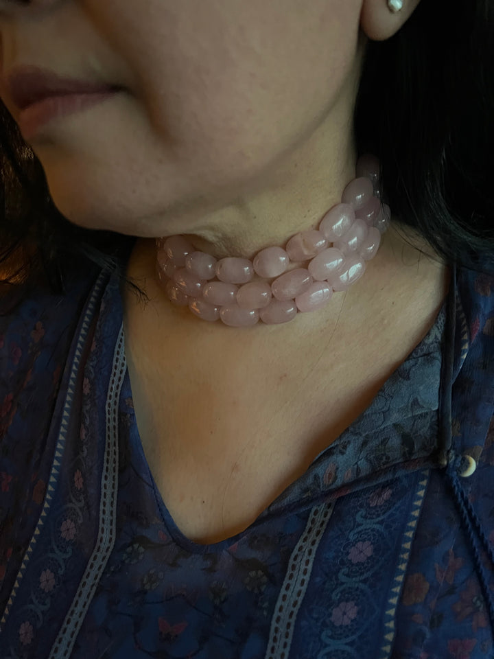 Unique Elegance: One-of-a-Kind Beads Choker Necklace (Premium Quality)