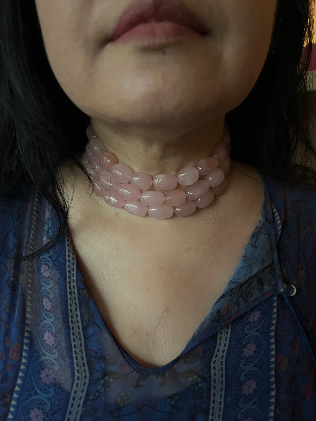 Unique Elegance: One-of-a-Kind Beads Choker Necklace (Premium Quality)