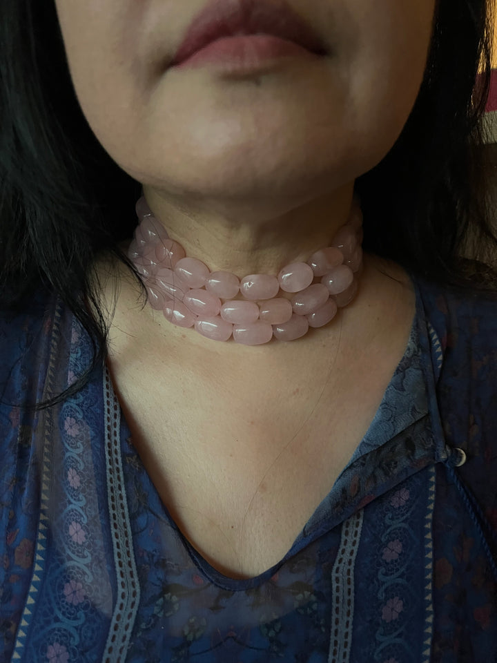 Unique Elegance: One-of-a-Kind Beads Choker Necklace (Premium Quality)