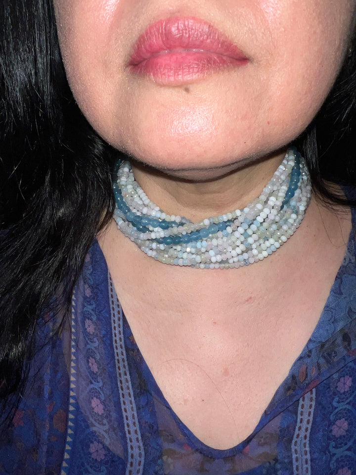 Unique Elegance: One-of-a-Kind Beads Choker Necklace (Premium Quality)