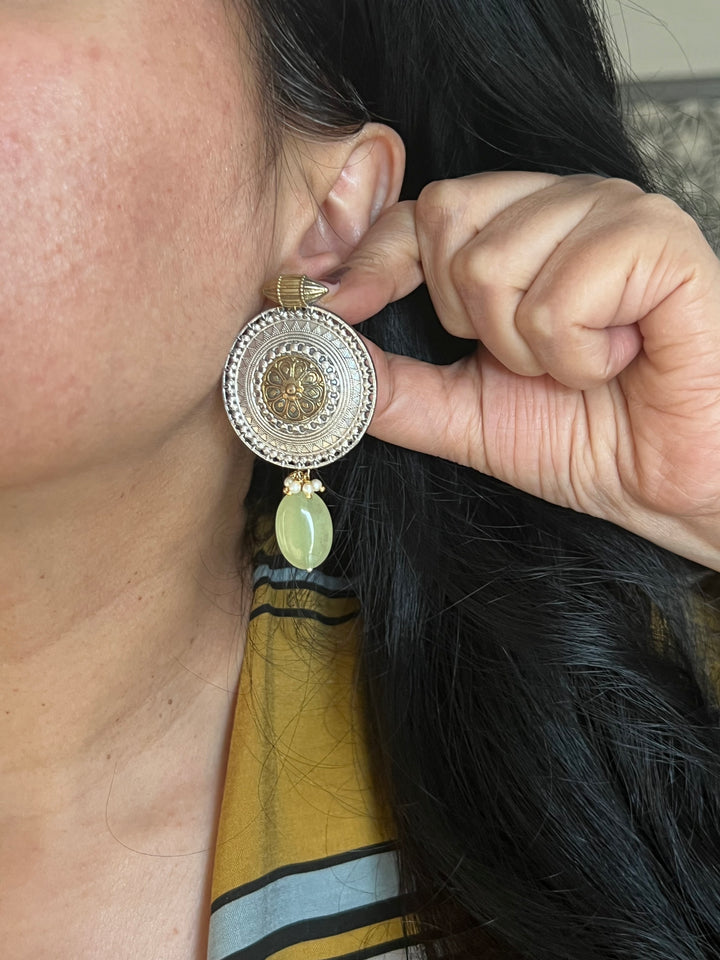 Vintage Jade Drop Earrings - Premium Quality, Exquisite Craftsmanship