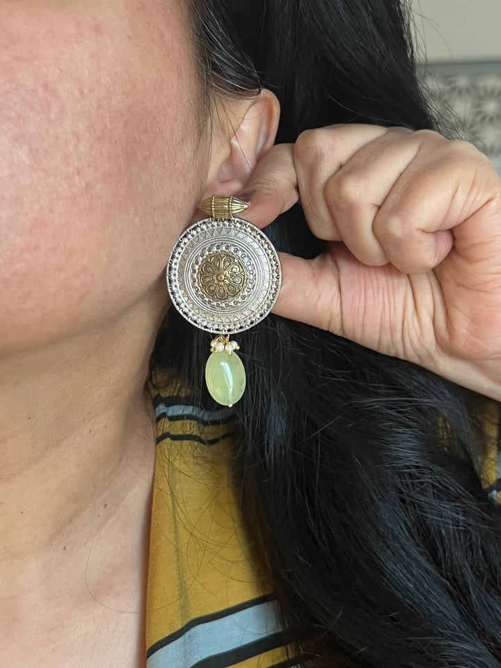 Vintage Jade Drop Earrings - Premium Quality, Exquisite Craftsmanship