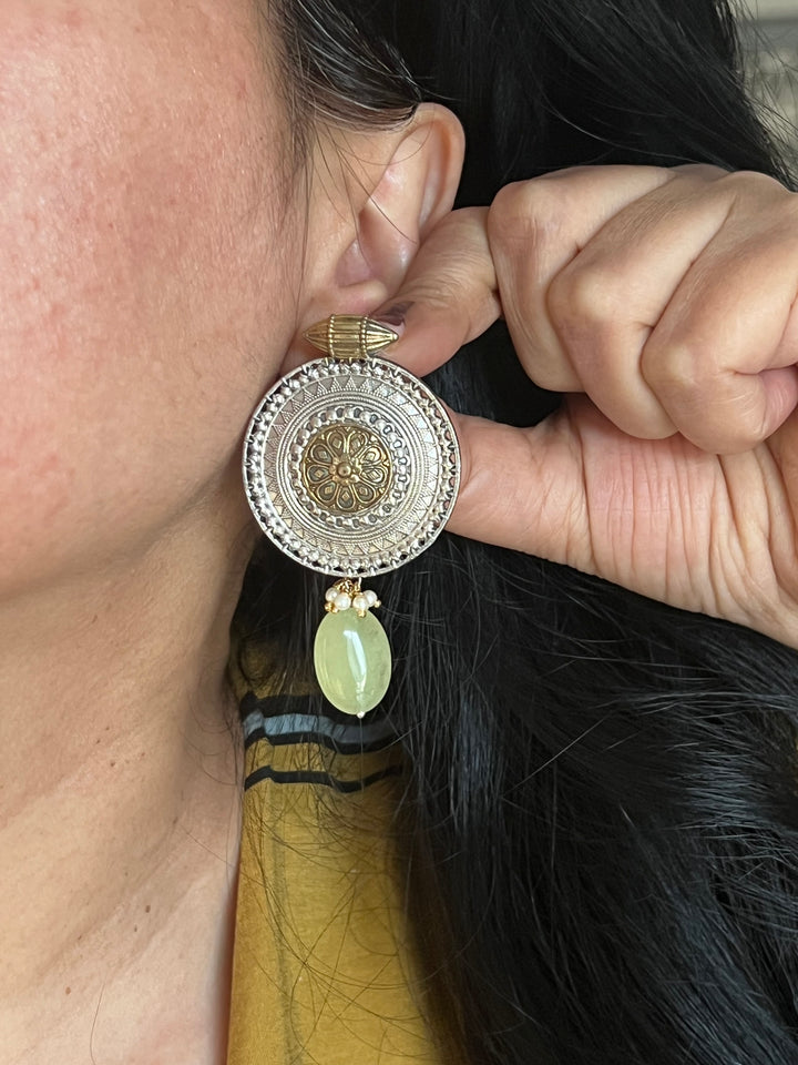 Vintage Jade Drop Earrings - Premium Quality, Exquisite Craftsmanship