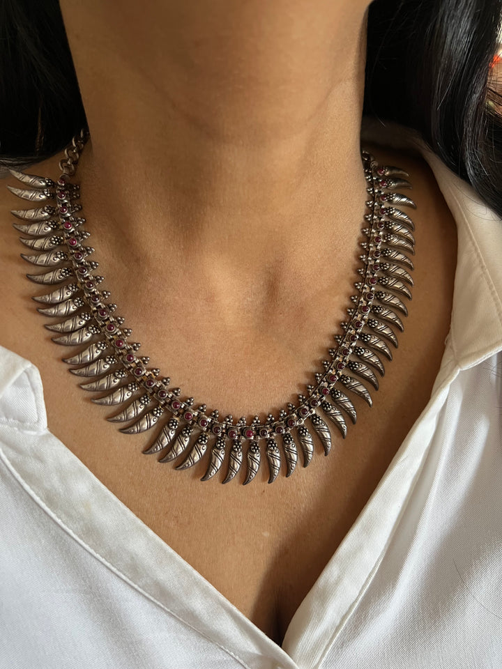 Vintage Pure 925 Silver Necklace