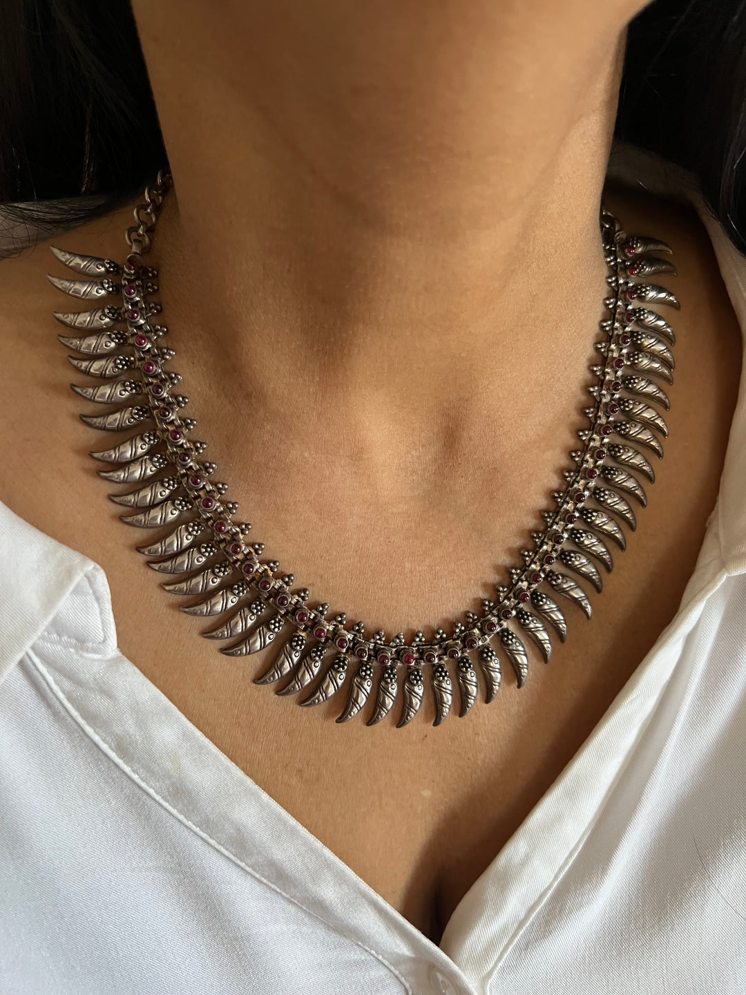 Vintage Pure 925 Silver Necklace