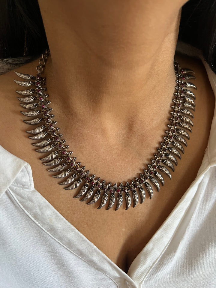 Vintage Pure 925 Silver Necklace