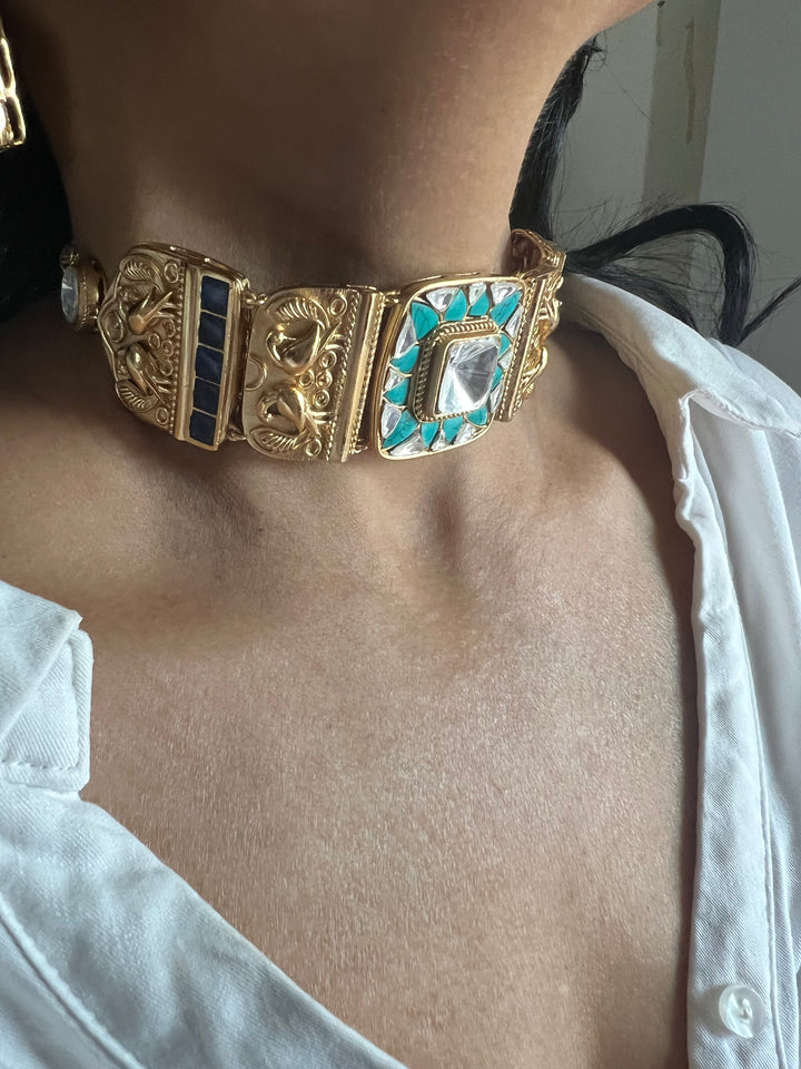 Designer Choker Necklace Set - Premium Quality, Handcrafted Elegance