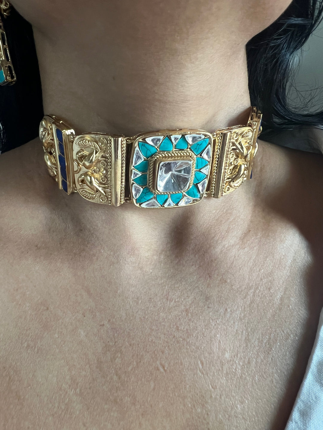 Designer Choker Necklace Set - Premium Quality, Handcrafted Elegance