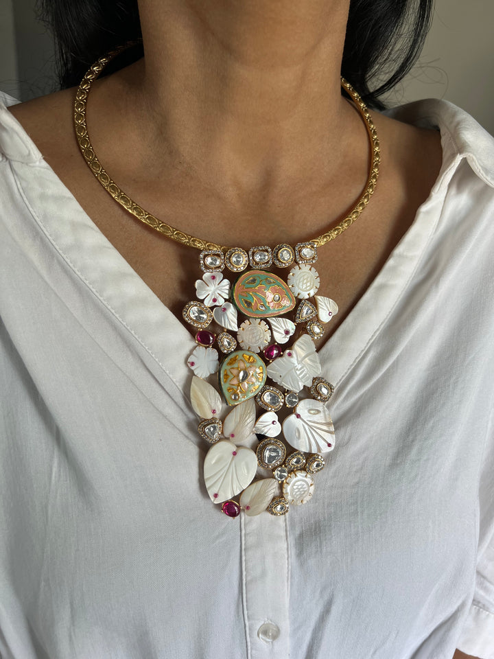 Designer Hasli Necklace Set - Premium Quality, Handcrafted Elegance