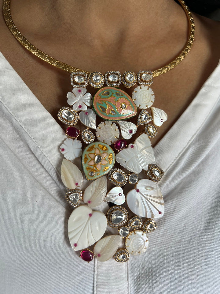 Designer Hasli Necklace Set - Premium Quality, Handcrafted Elegance