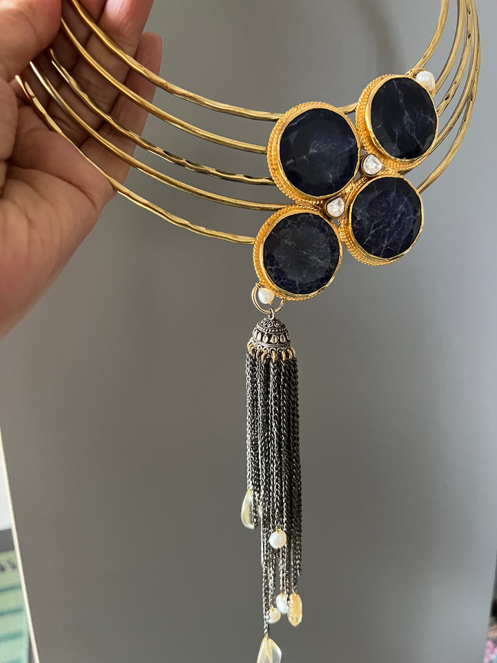 Artisan Crafted: Premium Designer Hasli Necklace