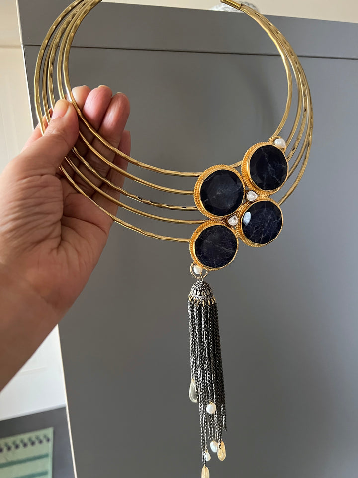 Artisan Crafted: Premium Designer Hasli Necklace