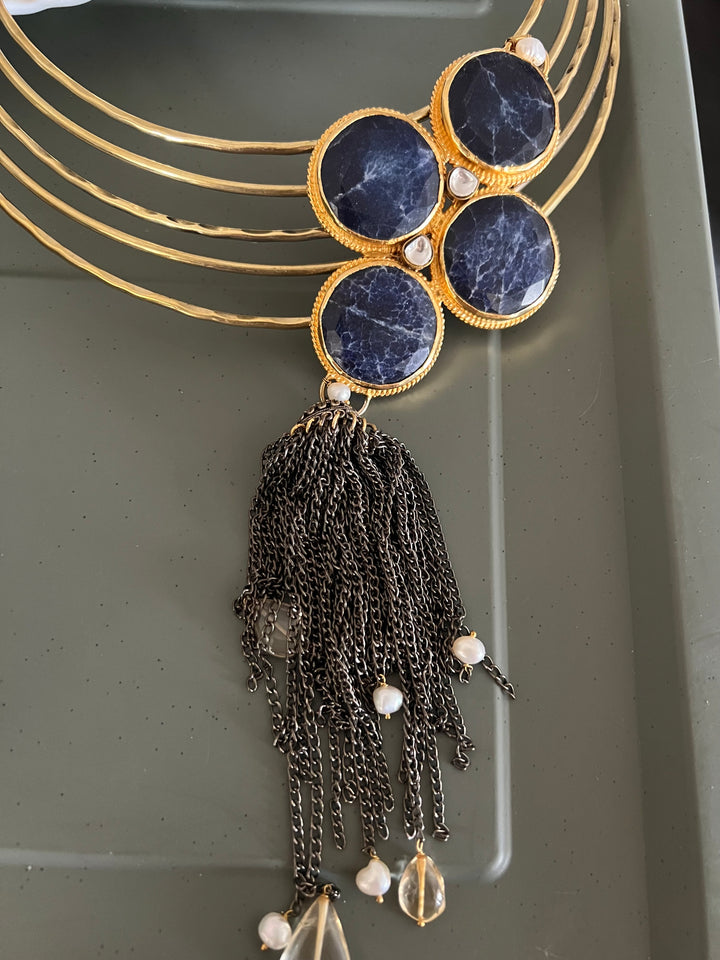 Artisan Crafted: Premium Designer Hasli Necklace