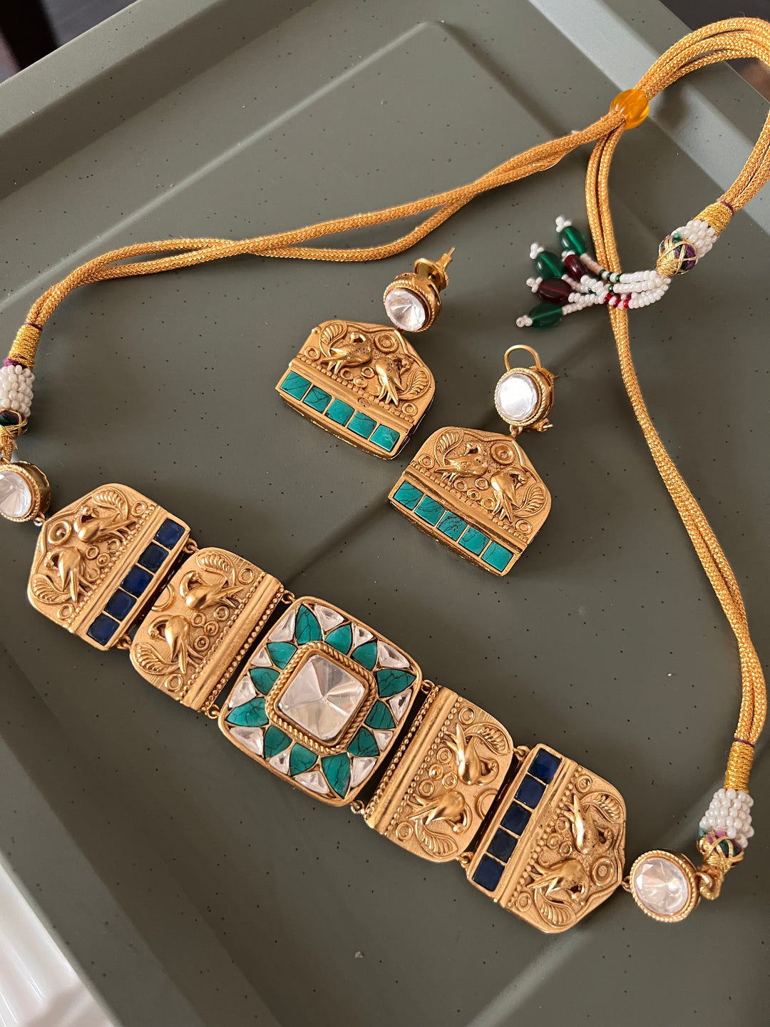 Designer Choker Necklace Set - Premium Quality, Handcrafted Elegance