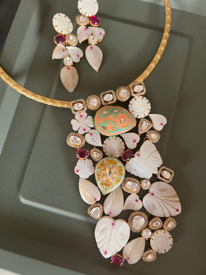 Designer Hasli Necklace Set - Premium Quality, Handcrafted Elegance