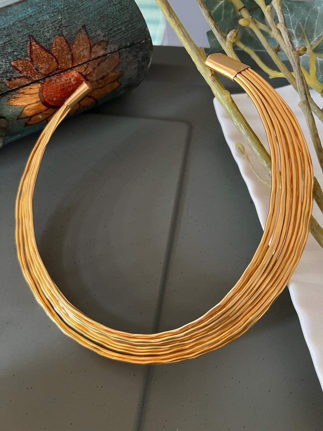 Artisan Crafted: Premium Designer Hasli Necklace