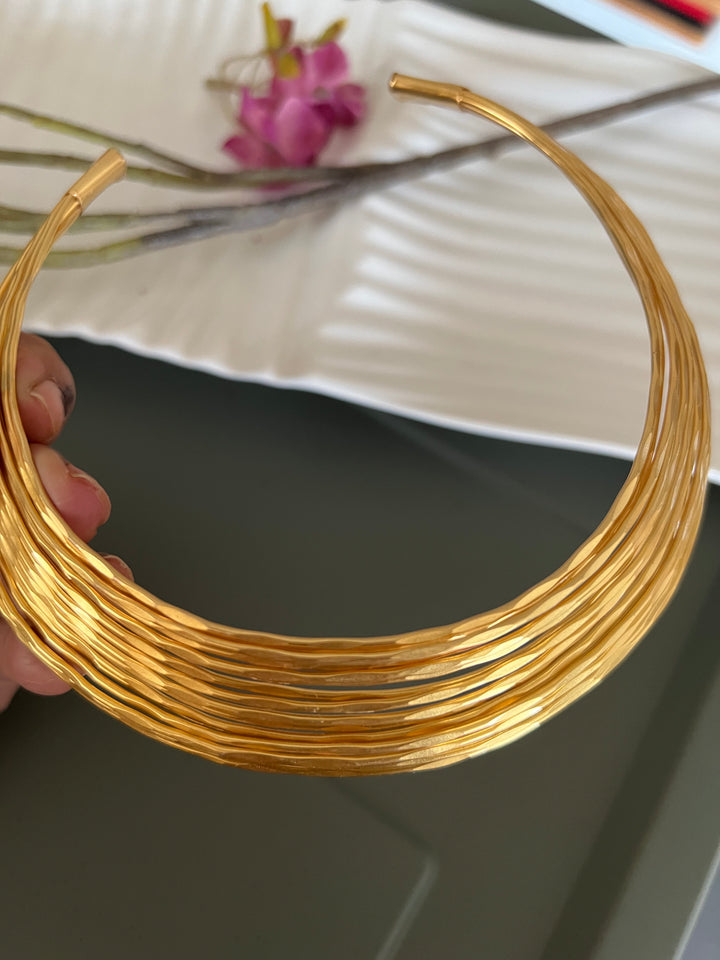 Artisan Crafted: Premium Designer Hasli Necklace