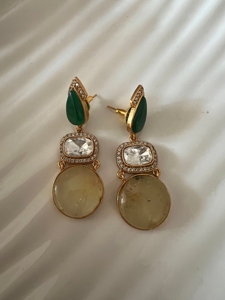 Polki Kundan Earrings - Premium Quality, Exquisite Craftsmanship