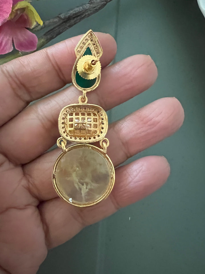 Polki Kundan Earrings - Premium Quality, Exquisite Craftsmanship