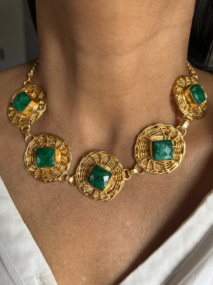 Statement Sapphire Necklace