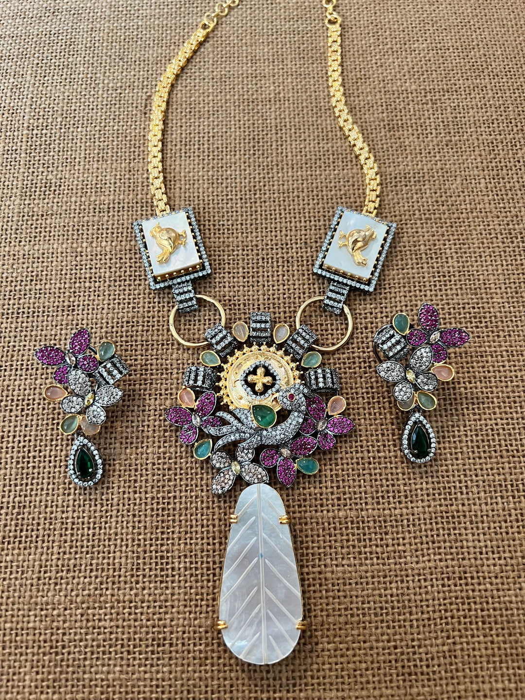 Exquisite Designer Necklace Set for Weddings and Cocktail Events