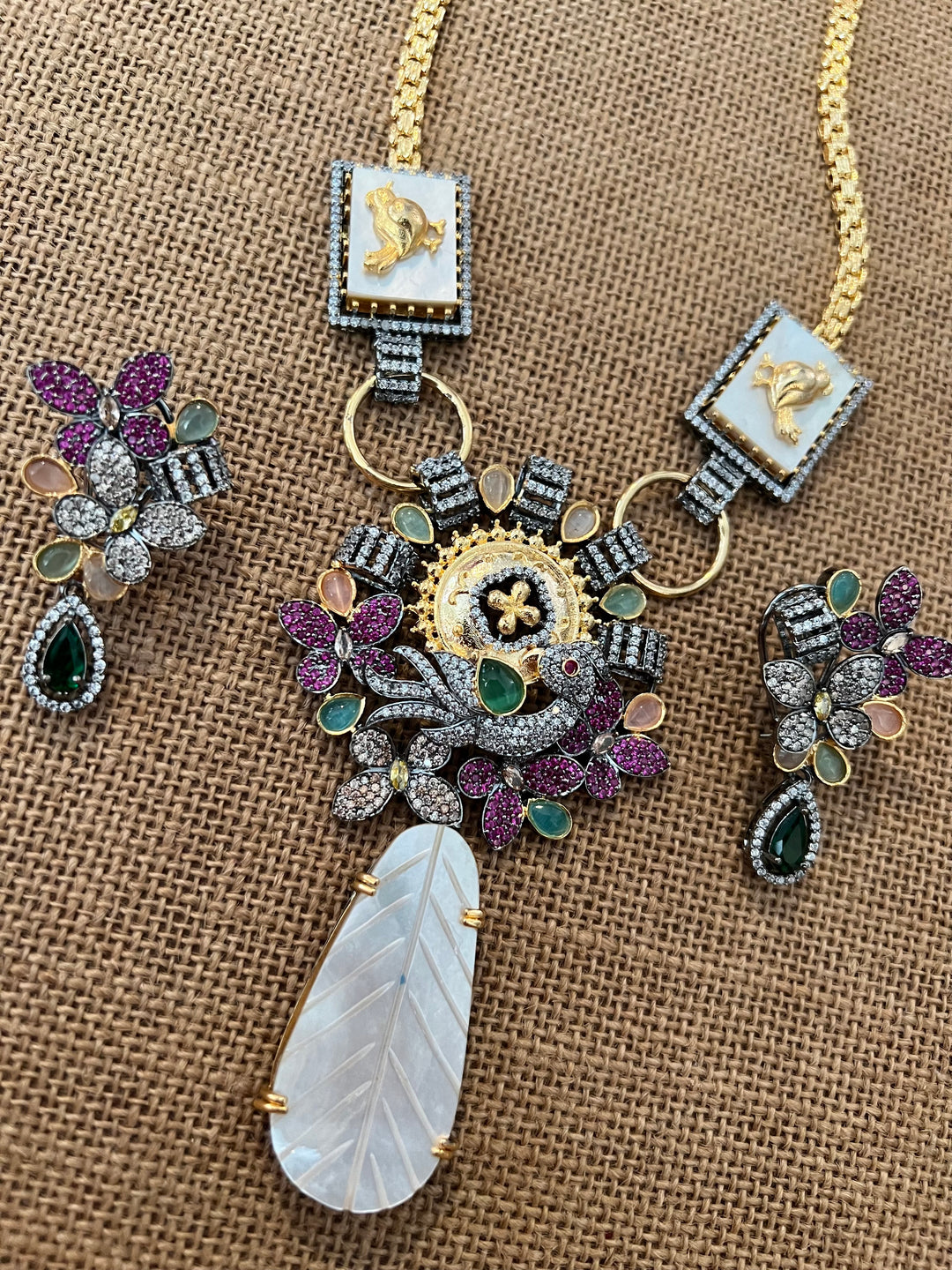 Exquisite Designer Necklace Set for Weddings and Cocktail Events
