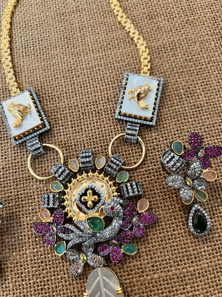 Exquisite Designer Necklace Set for Weddings and Cocktail Events