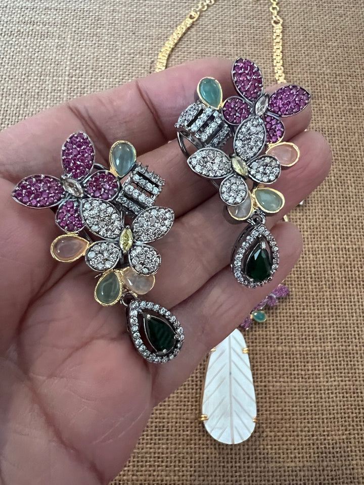 Exquisite Designer Necklace Set for Weddings and Cocktail Events