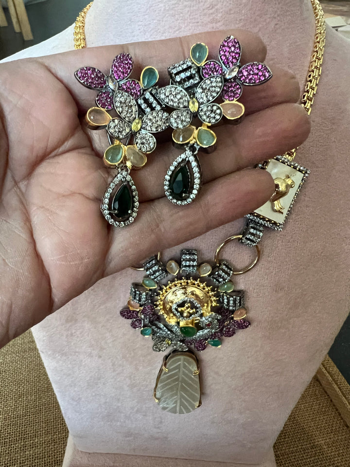 Exquisite Designer Necklace Set for Weddings and Cocktail Events
