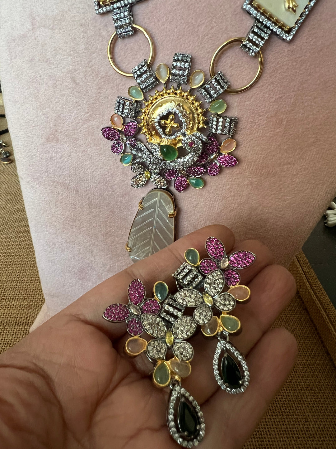 Exquisite Designer Necklace Set for Weddings and Cocktail Events