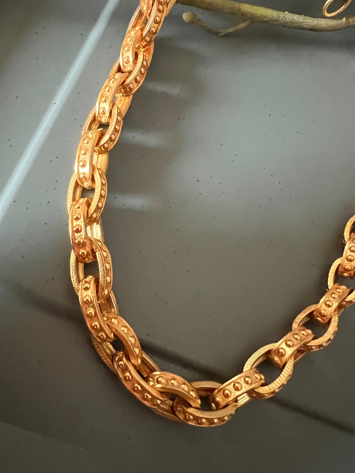 Solid Brass Chain Necklace